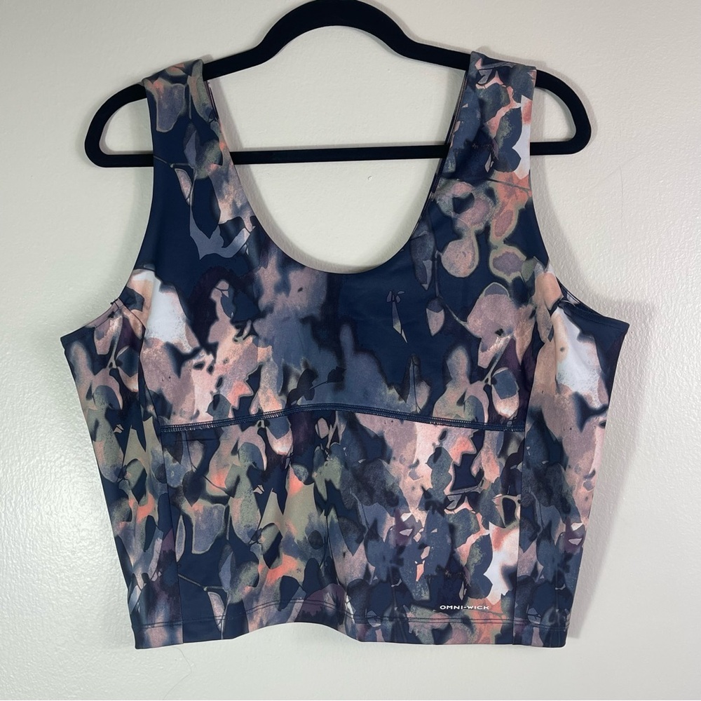 Columbia Women's Tank Top in the Nocturnal Impressions color - Picture 2 of 5